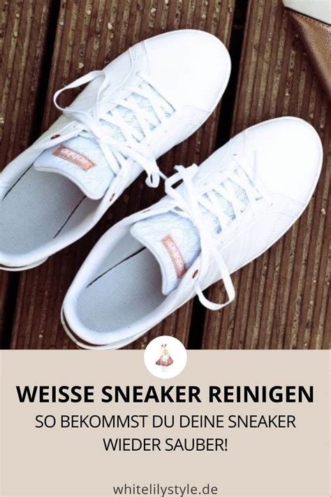 weiße adidas sauber machen|weiße sneaker waschen.